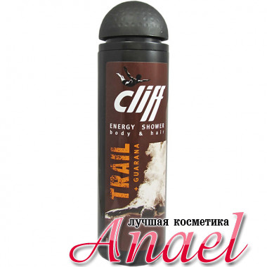 Cliff Мужской гель-шампунь с экстрактом гуараны  и волос Trial +Guarana Shower Gel (250 мл)