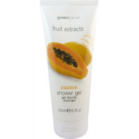 Greenland Гель для душа с экстрактом папайи Fruit Extracts Papaya Shower Gel (200 мл)