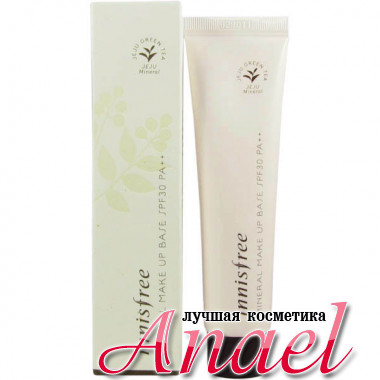 Innisfree Минеральная база под макияж Тон 01 Персиковый Mineral Make Up Base SPF30 PA++ (40 мл)