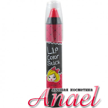 Lioele Помада-карандаш для губ Тон 04 Вишневый красный Lip Color Stick Rebecca - Cherry Red (4 гр)