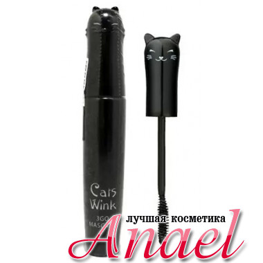 Tonymoly Тушь Cats Wink 3GO Mascara №1 Суперобъем (9,5 гр)