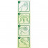 Byly Depil Восковые полоски для депиляции лица с экстрактами мяты и зеленого чая Hair Removal Strips Face (12 шт + 2 салфетки) 
