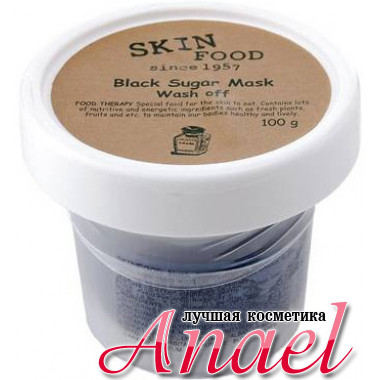 Skinfood Маска-скраб Черный Сахар Black Sugar Mask Wash Off (100 гр)