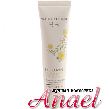 Nature Republic Цветочный BB-крем By Flower BB Cream SPF35 PA++ Тон 01 Светлый беж (35 мл)