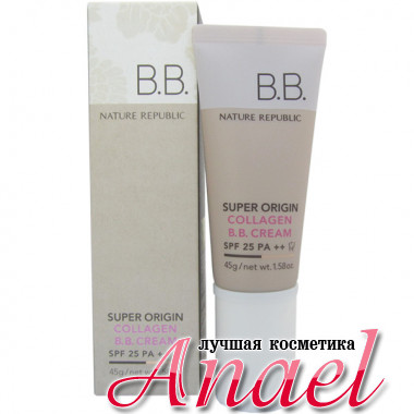 Nature Republic BB-крем с коллагеном Super Origin Collagen BB Cream SPF25 PA++ (45 гр)