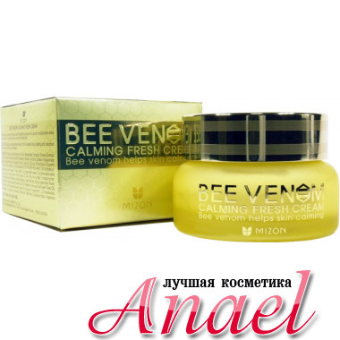 Mizon Успокаивающий крем с пчелиным ядом Bee Venom Calming Fresh Cream (50 мл)