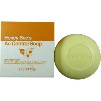 Secret Key Косметическое мыло с пчелиным ядом против акне Honey Bee's AC Control Soap (100 гр)