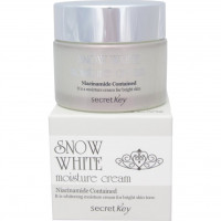 Secret Key Увлажняющий отбеливающий крем Snow White Moisture Cream (50 гр)