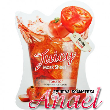 Holika Holika Укрепляющая тканевая маска с экстрактом томата Juicy Mask Sheet Firming Tomato (20 мл)