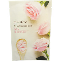 Innisfree Тканевая маска с экстрактом розы It's Real Squeeze Mask Rose (1 шт / 20 мл)