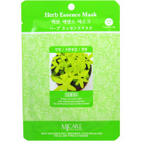 Mijin Тканевая маска с экстрактами лечебных трав MJ Care Herb Essence Mask (1 шт х 23 гр)