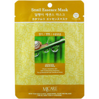 Mijin MJ Care Тканевая маска  с улиточным муцином Snail Essence Mask (1шт х 23 гр)