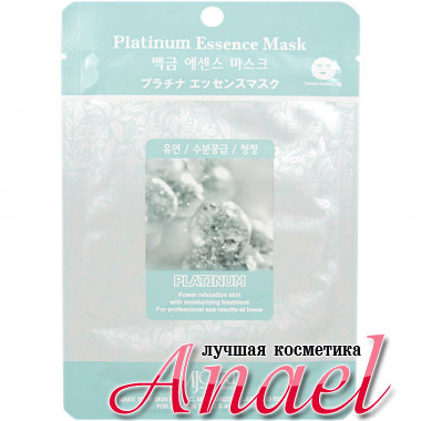 Mijin Тканевая маска с платиной MJ Care Platinum Essence Mask (1 шт х 23 гр)