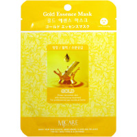 Mijin Тканевая маска с коллоидным золотом MJ Care Gold Essence Mask (1 шт х 23 гр)