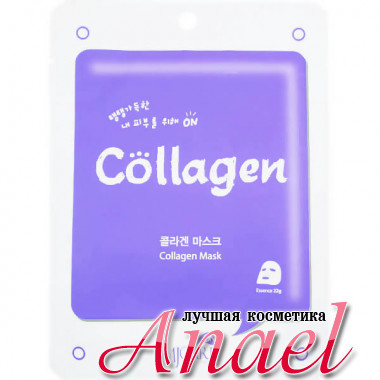 Mijin MJ Care Тканевая маска с коллагеном Collagen Mask (1 шт x 22 гр)