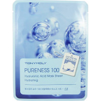 Tonymoly Увлажняющая тканевая маска с гиалуроновой кислотой Pureness 100 Hyaluronic Mask Sheet Hydrating (1 шт х 21 мл)