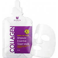Mizon Коллагеновая маска Ampoule Essential Sheet Mask Collagen (25 мл / 1 маска)