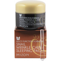 Mizon Антивозрастная ночная маска с улиточным экстрактом Snail Wrinkle Care Sleeping Pack (80 мл)