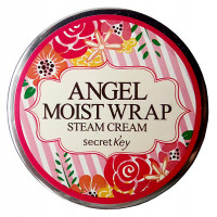 Secret Key Многофункциональный паровой крем с ароматом  болгарской розы Angel Moist Wrap Steam Cream №1 (80 гр) 