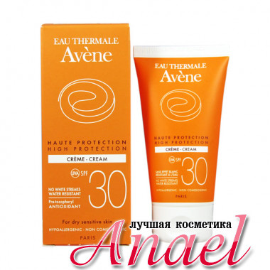 Avene Солнцезащитный крем для сухой чувствительной кожи High Protection Cream SPF30 (50 мл)