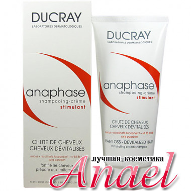 Ducray Стимулирующий крем-шампунь Анафаз против выпадения волос Anaphase Stimulating Cream Shampoo (200 мл)