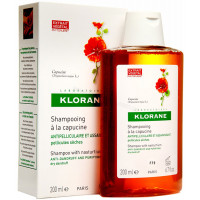 Klorane Шампунь против сухой перхоти с экстрактом настурции Shampoo With Nasturtium (200 мл)
