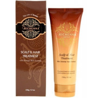 Richenna Маска для волос и кожи головы с комплексом восточных трав Gold Scalp & Hair Treatment (230 гр)