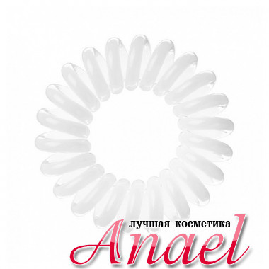 Invisibobble Резинка-браслет для волос Белая The Traceless Hair Ring Innocent White (3 шт)