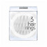 Invisibobble Резинка-браслет для волос Белая The Traceless Hair Ring Innocent White (3 шт)