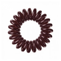 Invisibobble Резинка-браслет для волос Шоколадно-коричневая The Traceless Hair Ring Chocolate Brown (3 шт)