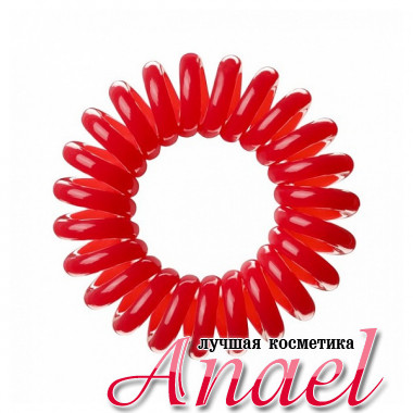 Invisibobble Резинка-браслет для волос Малиново-красная The Traceless Hair Ring Raspberry Red  (3 шт)