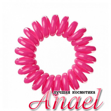 Invisibobble Резинка-браслет для волос Розовый Леденец The Traceless Hair Ring Candy Pink (3 шт)