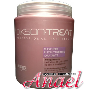 Dikson Восстанавливающая увлажняющая маска для волос Dikson*Treat Restructuring Moisturizing Mask (1000мл)