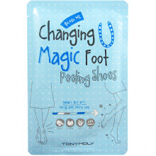 Tonymoly Носочки для пилинга ступней Changing U Magic Foot Peeling Shoes (2 х 17 гр)