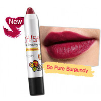 Mizon Карандаш-помада для губ Бордовый тон Oh! Shy Real Drawing Lip Crayon So Pure Burgundy