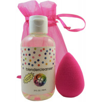 Beautyblender Спонж для макияжа оригинальный The Original Beautyblender (1 шт) и средство для очищения спонжа Blendercleanser (90 мл)