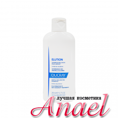 Ducray Балансирующий шампунь Elution Gentle Balancing Shampoo (200мл)