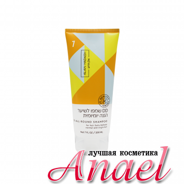 Alan Hadash Бессульфатный шампунь для волос «Ежедневная Защита» «DD All-Round Shampoo» For Hair Daily Defense Normal And Virgin Hair (200 мл)