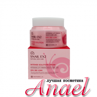 Enough Крем-лифтинг с муцином улитки Snail EX2 Natural Skin Care Intense Solution Cream (80 мл)