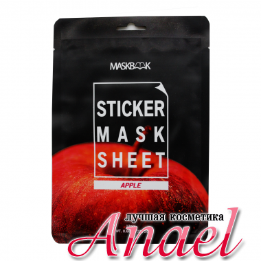 Maskbook Маска-стик для лица и тела с экстрактом яблока Sticker Mask Sheet Apple (12 шт)