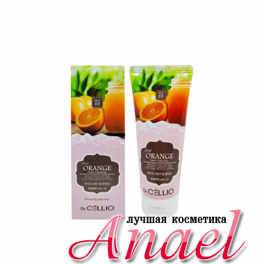 Dr. Cellio Очищающая пенка для умывания с экстрактом апельсина Fruit Orange Foam Cleansing (100 мл)