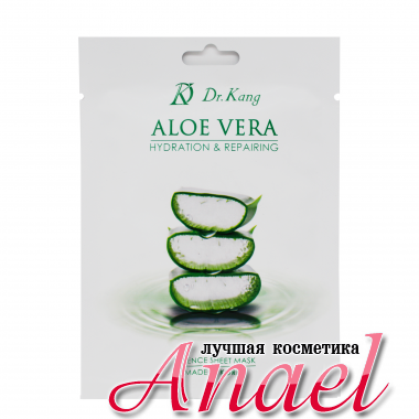 Dr. Kang Увлажняющая тканевая маска с алоэ вера Aloe Vera Hydration & Repairing  Essence Sheet Mask (21 мл)