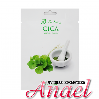 Dr. Kang Тканевая маска против пигментных пятен с центеллой азиатской Cica Anti-Blemish Essence Sheet Mask (21 мл)