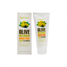 Farm Stay Пенка для умывания с экстрактом оливы Olive Intensive Moisture Foam Cleanser (100 мл) 