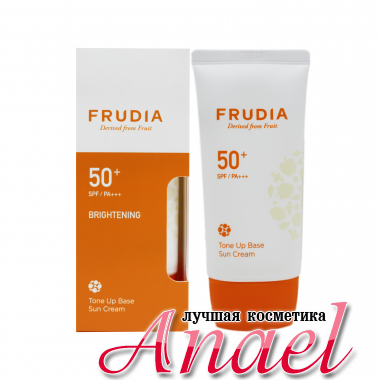 Frudia Солнцезащитная тональная крем-основа Tone Up Base Sun Cream SPF50+ PA+++ (50 мл)										