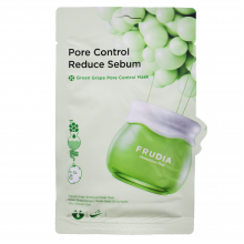 Frudia Себорегулирующая тканевая маска с зеленым виноградом Pore Control Reduce Sebum Green Grape (20 мл)					