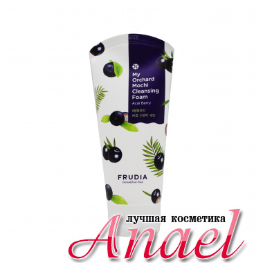 Frudia Пенка-моти для умывания c ягодами асаи My Orchard Mochi Cleansing Foam Acai Berry (120 мл)					