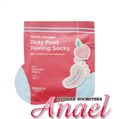 Frudia Пилинг-носочки для ног с ароматом персика My Orchard Peach Foot Peeling Mask (40 мл) 									