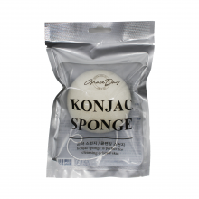 Grace Day Натуральный белый спонж конняку Konjac Sponge White 