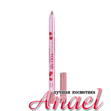 Vivienne Sabo Карандаш для губ устойчивый гелевый Gel Lipliner 01, светлый нюд (1.4 гр)